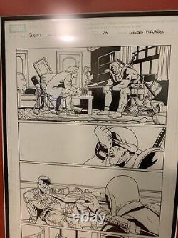 Deadpool Origin Pg #23 And #24 Original Art By Leandro Fernandez