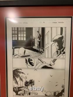 Deadpool Origin Pg #23 And #24 Original Art By Leandro Fernandez