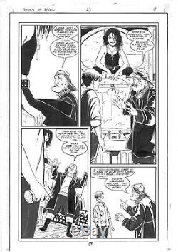 Death Books Of Magic 25 Peter Gross Gaiman Sandman Original Art