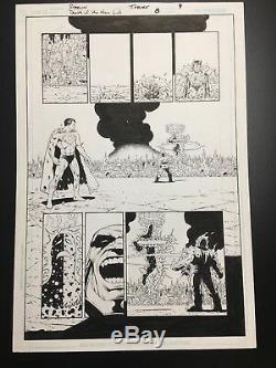 Death of The New Gods #8 p. 9 Jim Starlin DC Comics Darkseid Original Comic Art
