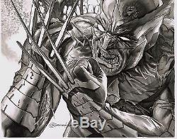 Death of Wolverine #1 Salt Lake City Con variant ORIGINAL COVER ART by Greg Horn