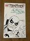 Defenders Iron First Original Art Sketch By Legend Al Migrom Roy Thomas Signed