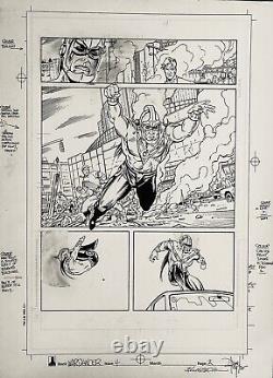 Defiant Original Comic Art War Dancer #4 pg. 2