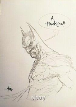 Dell'Otto Batman Sketch ORIGINAL ART ORIGINALZEICHNUNG