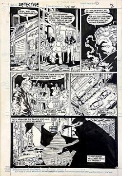 Detective Comics #578 p. 2 Batman Year Two by Todd McFarlane Original 11x17 Art