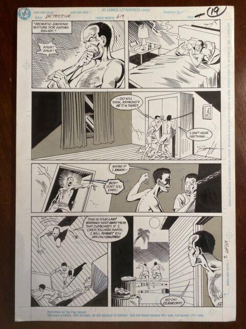 Detective Comics 619 Pg 19 Original Art By Norm Breyfogle 1990 Batman