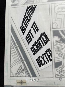 Dexter's Laboratory #6 p 5 Original Art by Bill Wray (Ren and Stimpy) DC Comics
