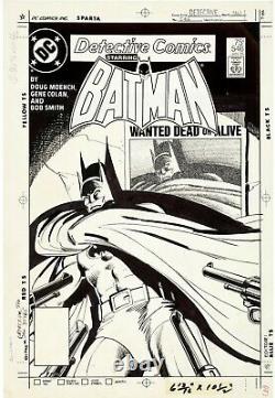 Dick Giordano Detective Comics #546 Cover (DC, 1985) Original Comic Art