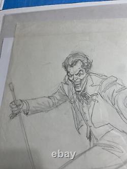 Dick Giordano Original Art Pencil Sketch Joker DC Comics