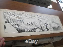 Dick Tracy Chester Gould Beyond Curve Comic Strip Original Art 8-27-32 SIGNED