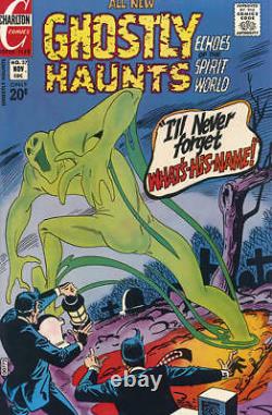 Ditko, Steve Ghostly Haunts 27 Cover Large Art (1972) Classic Horror Art