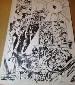 Doctor Doom Takes Silver Surfer's Power ART PAGE Marvel Remix 1 Splash Page 1999