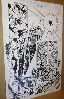 Doctor Doom Takes Silver Surfer's Power ART PAGE Marvel Remix 1 Splash Page 1999