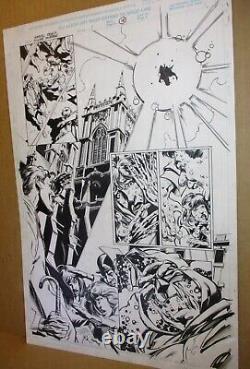 Doctor Doom Takes Silver Surfer's Power ART PAGE Marvel Remix 1 Splash Page 1999