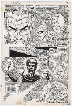 Doctor Strange 170 Page 19 Original Marvel comic book page 1968 by Dan Adkins