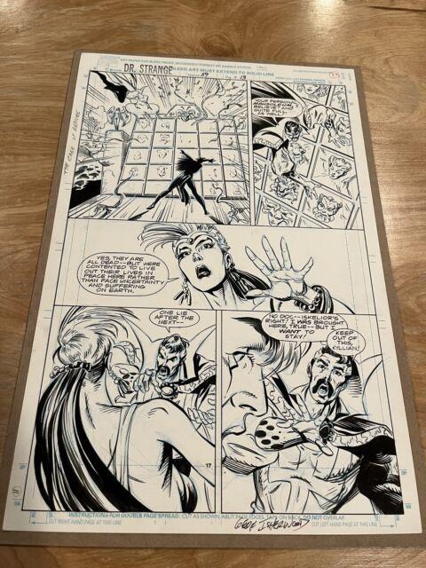 Doctor Strange Issue 59 Page 13 Original Artwork By Geof Isherwood