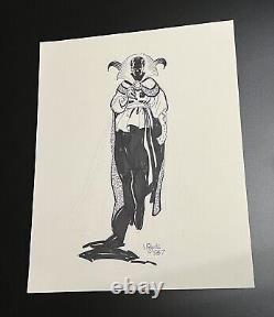 Dr. Strange 1987 Original Comic Art By Mike Mignola 11x14 Art Board Pin-up