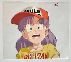 Dragon Ball Z Bulma Anime Production CEL + Partial Douga Rare from Japan