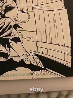 Dustin Nguyen Original Comic Art Splash Page Detective Comics 846