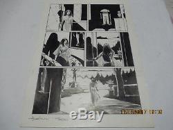 Dylan Dog # 3 Le Notti Della Luna Piena 1986 Tavola Original Art Autografata