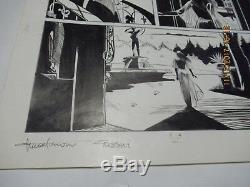 Dylan Dog # 3 Le Notti Della Luna Piena 1986 Tavola Original Art Autografata