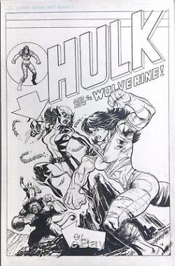 ED McGUINNESS original cover art for HULK #1 variant homage to Hulk #181 X23