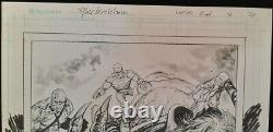 Earth 2 World's End #16 Page 20 Tyler Kirkham Original Published Art Splash DC