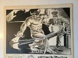 Eerie # 5 Splash Warren 1967 Classic Steve Ditko Pencils And Inks Wash Period