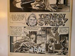 Eerie # 5 Splash Warren 1967 Classic Steve Ditko Pencils And Inks Wash Period