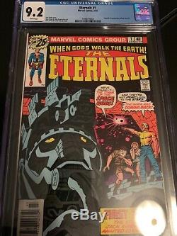 Eternals 1 CGC 9.2 Origin And 1st Appearance Jack Kirby Story And Art 1976