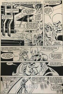 Eternals Original Art Page Issue #9 Pg #8 Sal Buscema Art