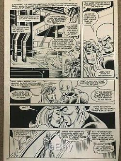 Eternals Original Art Page Issue #9 Pg #8 Sal Buscema Art