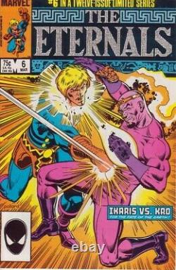 Eternals Original Comic Art Marvel Issue #6 Pg #17 Sal Buscema Art 1986
