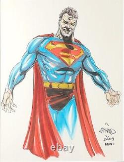 Ethan Van Sciver Bizarro Original Comic Art Commission, Signed 1/1, DC Comics