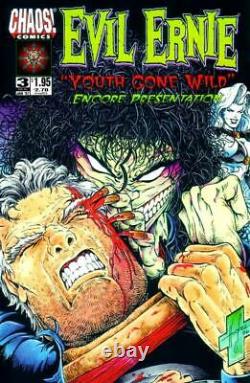 Evil Ernie Youth Gone Wild #3 Chaos 1996 (Original Art) Cover Steven Hughes