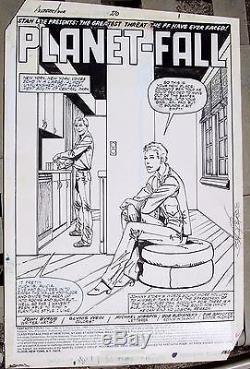 Fantastic Four Issue 270 Page 1 Splash By John Byrne