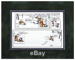 Final Calvin & Hobbes Proof Signed by Bill Watterson