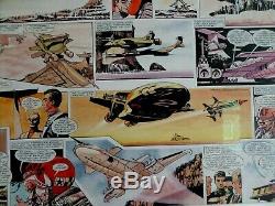 Frank Bellamy TV Century 21 1966 Thunderbirds Double page original Art