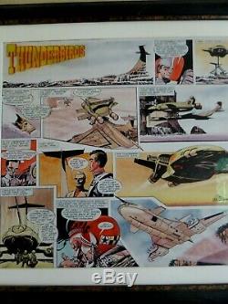 Frank Bellamy TV Century 21 1966 Thunderbirds Double page original Art