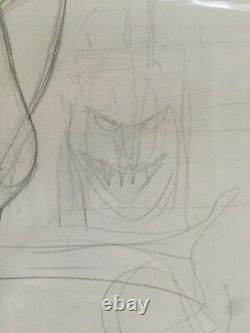 Frank Cho Original Comic Art Sketch (prelim)-Harley Quinn 14 (Batman/Joker) Lee