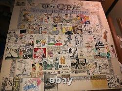 Fred Cooper Very Rare Signed One Of A Kind Comic Illustration Art Drawing'52