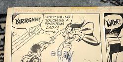 Freedom Fighters #13 Comic Original Art Page DC Dick Ayers Jack Abel 1977 RARE