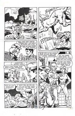 G. I. JOE A REAL AMERICAN HERO 4 page Lot ORIGINAL COMIC ART GIJOE
