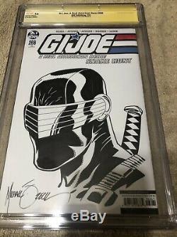 G. I. Joe 266 CGC SS 9.8 Mike Zeck Snake Eyes Original art sketch 2019 Variant