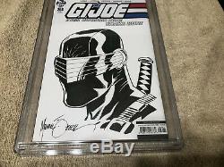 G. I. Joe 266 CGC SS 9.8 Mike Zeck Snake Eyes Original art sketch 2019 Variant