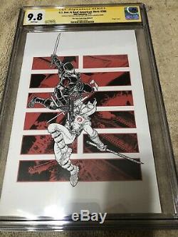 G. I. Joe 266 CGC SS 9.8 Mike Zeck Snake Eyes Original art sketch 2019 Variant