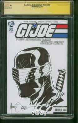 G. I. Joe 266 CGC SS 9.8 Mike Zeck Snake Eyes Original art sketch 2019 Variant