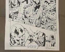 G. I. Joe ARAH Original Comic Book Art Inks Issue 260 Page 17 Larry Hama Writer