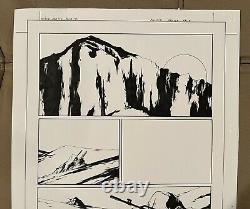 G. I. Joe ARAH Original Comic Book Art Pencils Inks Issue 156 Page 22 Larry Hama