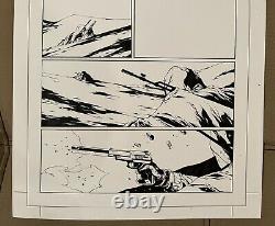 G. I. Joe ARAH Original Comic Book Art Pencils Inks Issue 156 Page 22 Larry Hama